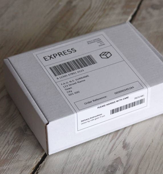 Package tracking interface